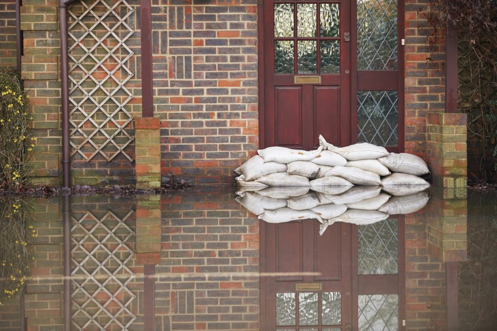 House flooded