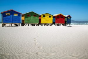 Summer house on beach