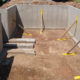 New home concrete foundation