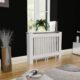 Radiator with wood cover