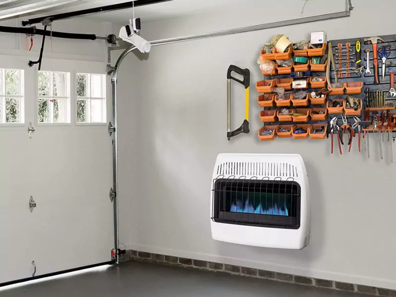 Best Heaters For A Garage Forced Air Infrared Or Portable The Money Pit - Best Small Wall Mounted Electric Heaters