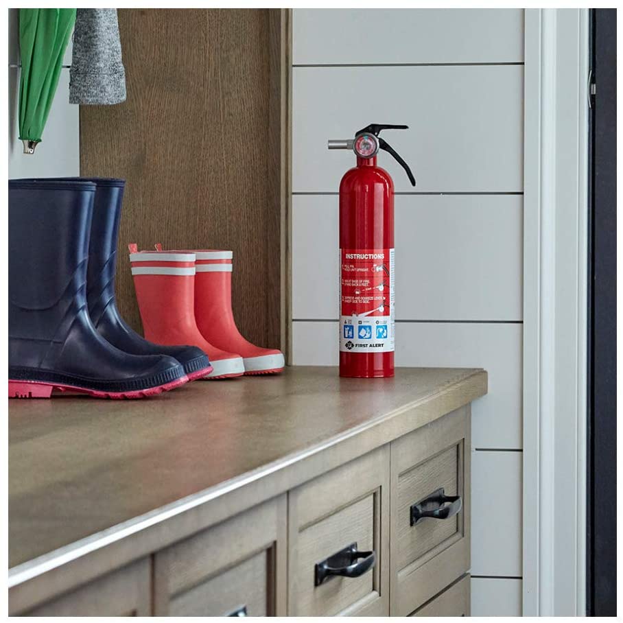 Fire Extinguisher in Laundry Room