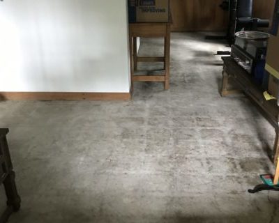 Basement family room floor