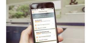 Smart phone app to manage house
