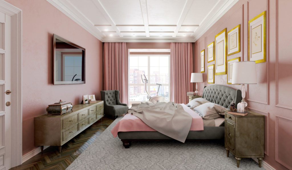 Bold paint colors should be avoided