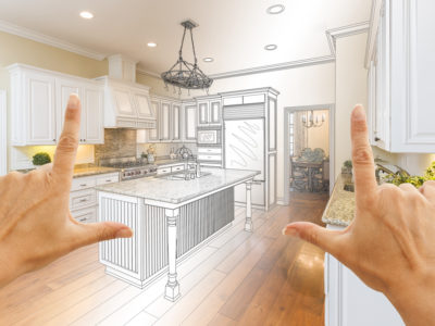 Kitchen renovation: Before and after