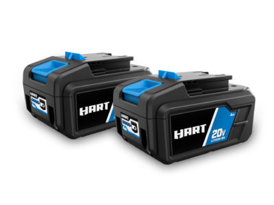 HART 2-PACK 20-VOLT 4AH BATTERIES