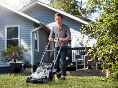 HART 20-Volt 16-Inch Push Lawn Mower