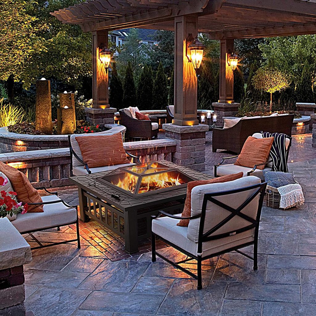 12 Best Outdoor Fire Pits Under 100, Wood Burning Fire Pits For Decks