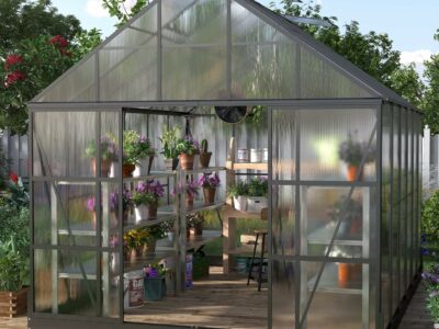 Amerlife Polycarbonate Greenhouse 12x10x10