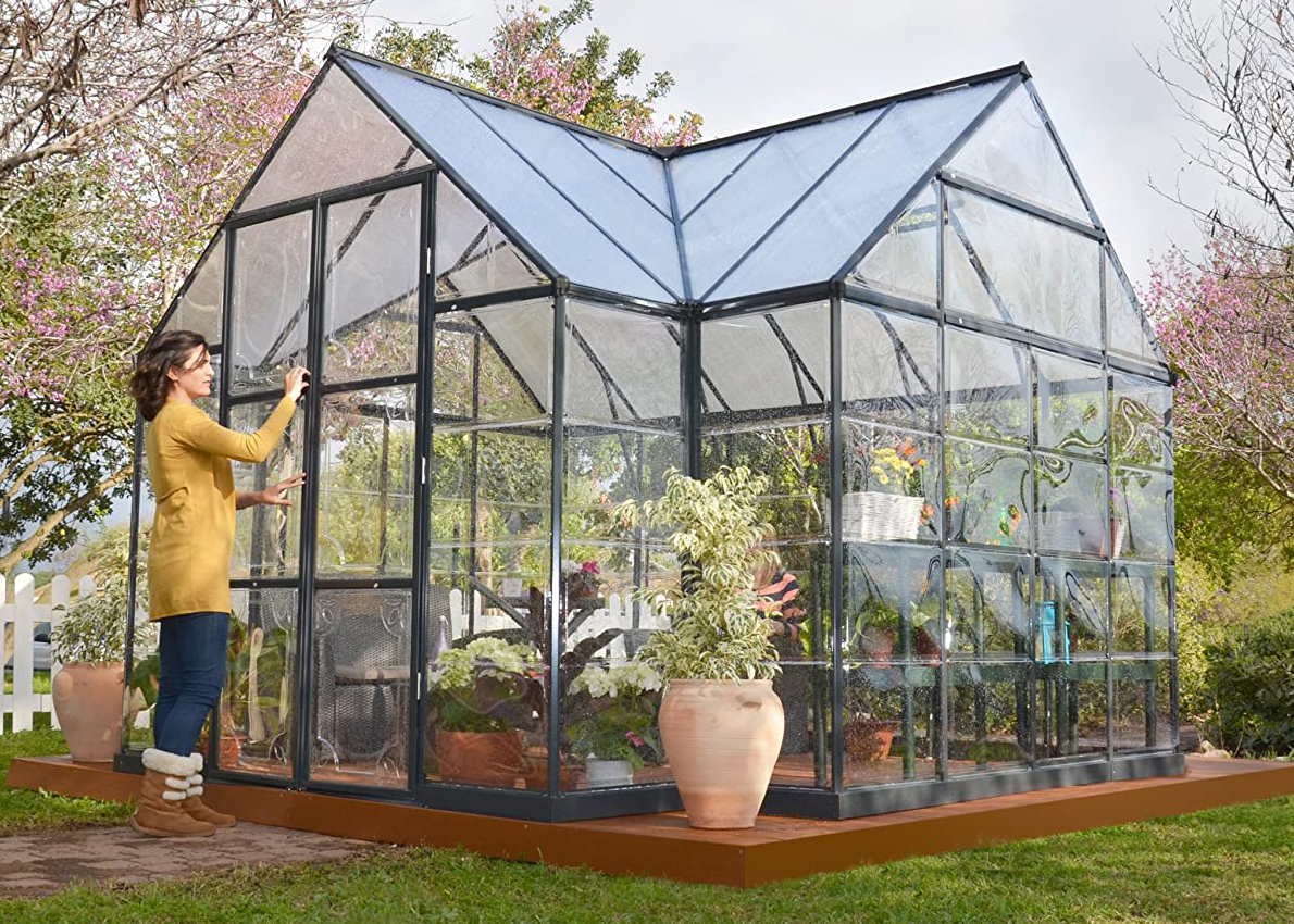 Palram Four Season Chalet Hobby Greenhouse