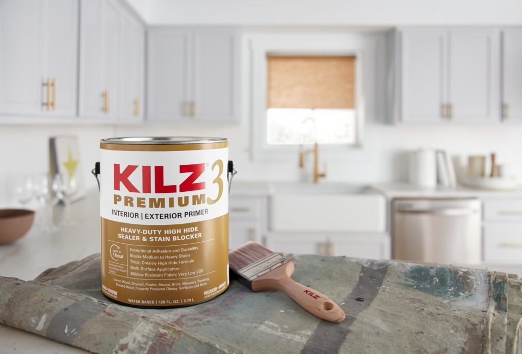 KILZ3 PREMIUM Primer for Kitchen Cabinet Refinishing