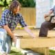 Building a wood deck