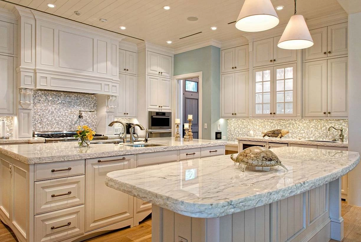 Granite kitchen countertop