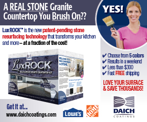 LuxROCK by DAICH, the Official Coatings Partner of The Money Pit
