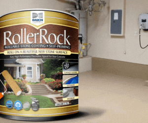 Roll on a real stone finish with Daich RollerRock