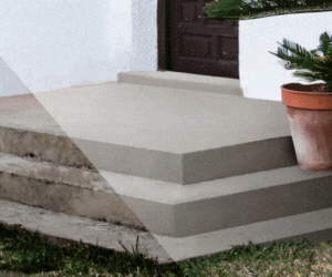 Daich RockPatch fills cracks, holes & pitted concrete