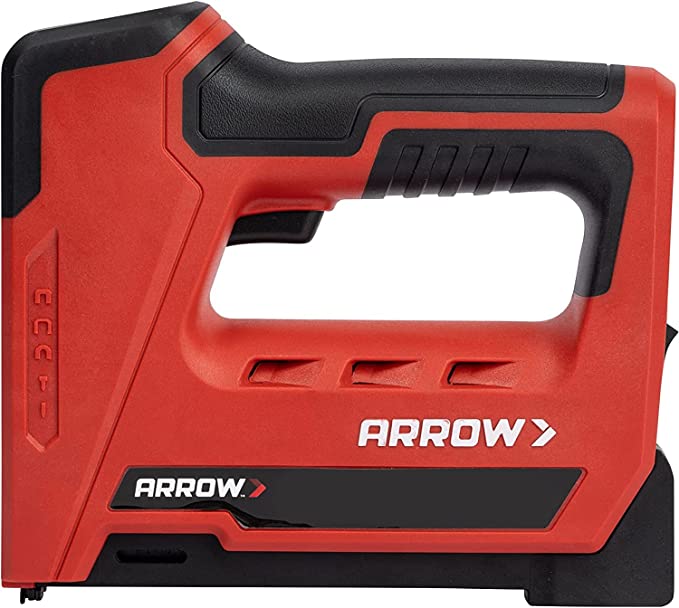 This cordless staple gun fires five different types of fasteners, allowing one tool for multiple projects and enabling the user to have optimal performance and control.