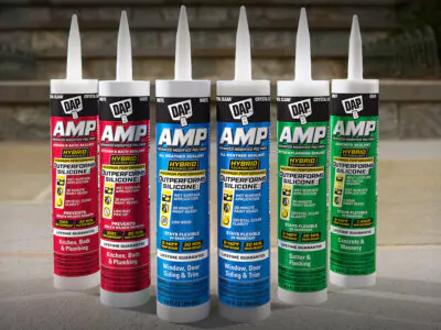 DAP Advanced Modified Polymer Hybrid Sealants formulated to outperform silicone and provide maximum performance for every project.