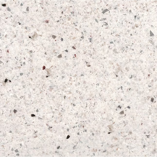 SpreadStone textured stone countertop coating in Natural White