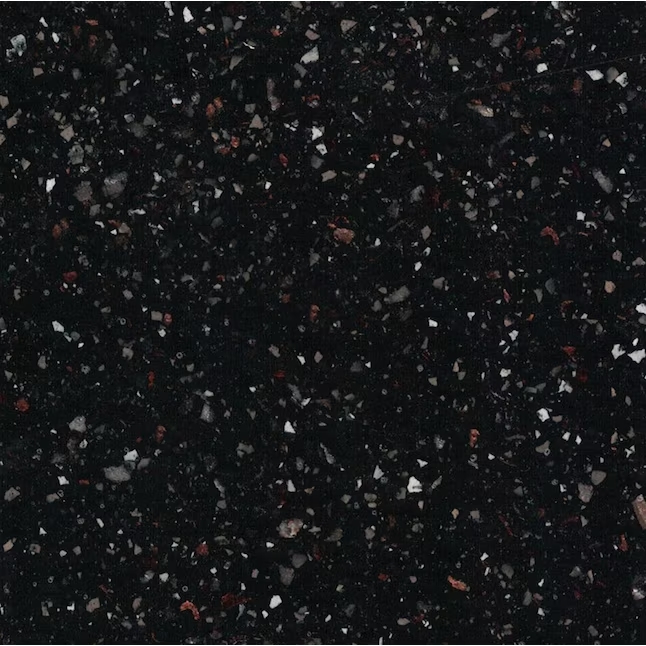 SpreadStone textured stone countertop coating in Volcanic Black