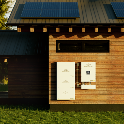 6.6 SimpliPHI Battery Energy Storage System can be mounted indoors or out.