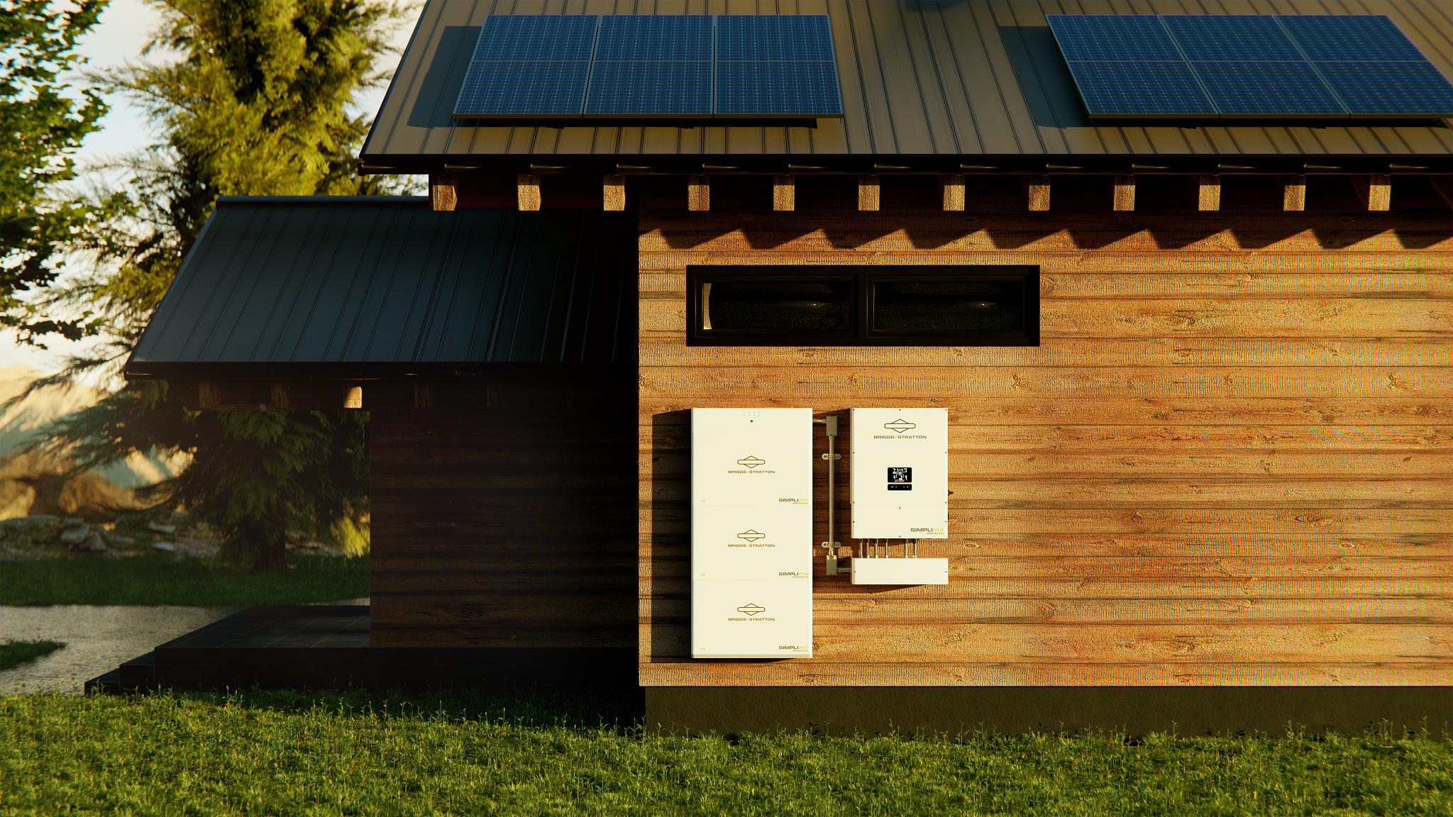 6.6 SimpliPHI Battery Energy Storage System can be mounted indoors or out.